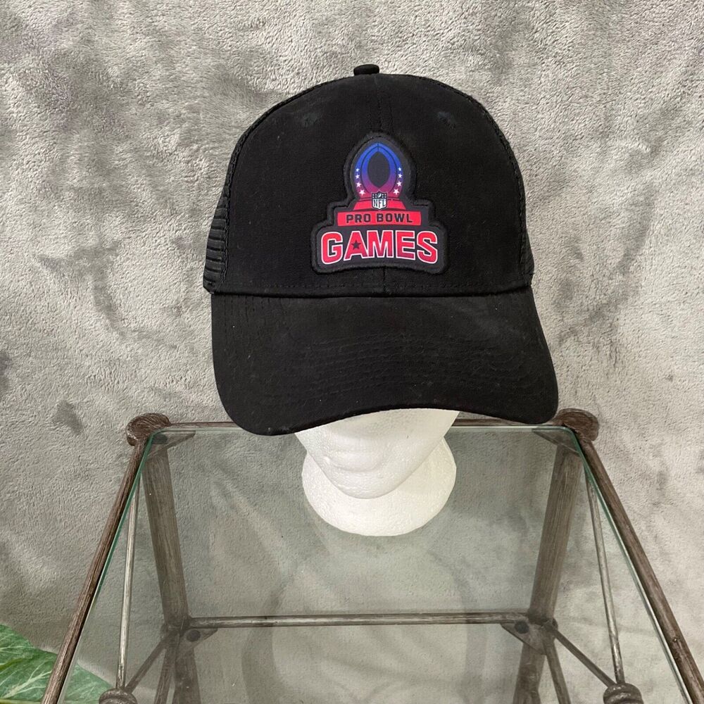 2024 NFL Pro Bowl Games adjustable mesh cap Hat Black Lot of 2